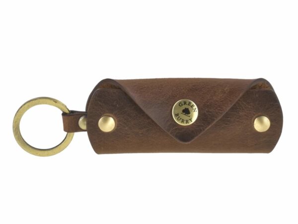 Kulcstartó bőr 12x4cm 8 kulcshoz "Vintage" antik barna - Image 7