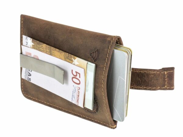 Bőr kártyacsipesz RFID - Image 7