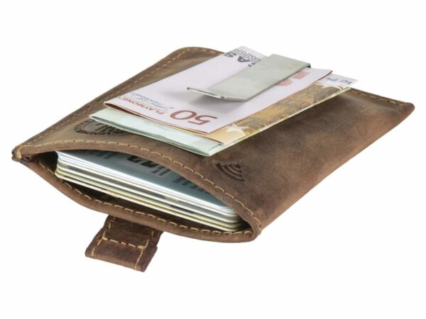 Bőr kártyacsipesz RFID - Image 12