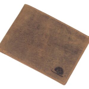 Bőr ID tok 14x10cm "Vintage" antik barna