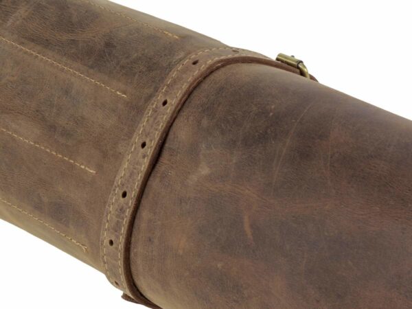 Bőr szerszámtekercs "Vintage" (töltetlen) antik barna - Image 15