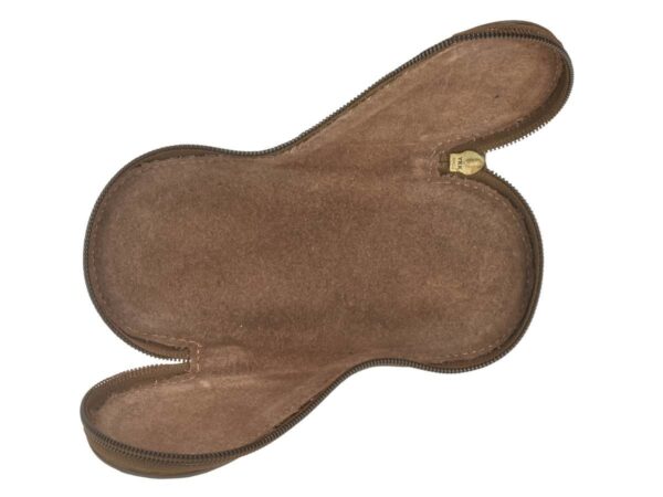 Szemüvegtok bőr 17x7cm "Vintage" antik barna - Image 7