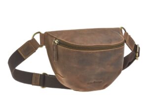 Bőr táska 26x17cm "Vintage" antik barna