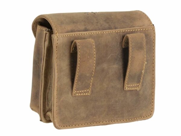 Övtáska bőr 15x13cm "Vintage" antik barna - Image 8