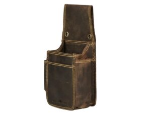 Pincértáska bőr 11x25x7cm extra erős "Vintage" antik barna