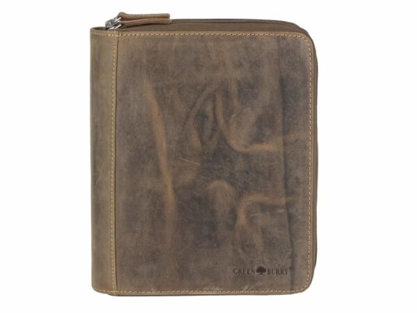 Bőr időbeosztás tervező A5 20x24cm 2 rekesszel "Vintage" antik barna 2025 - Image 14
