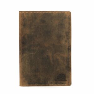Bőr ID tok 11x16cm "Vintage" antik barna