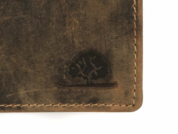 Bőr ID tok 11x16cm "Vintage" antik barna - Image 3