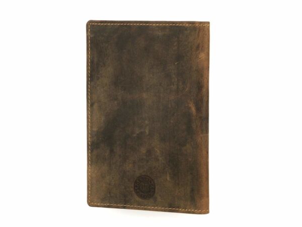 Bőr ID tok 11x16cm "Vintage" antik barna - Image 11